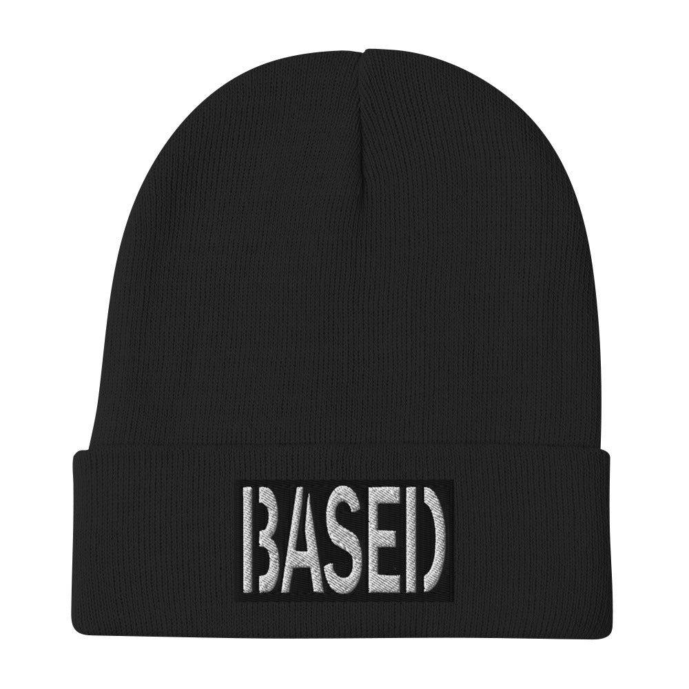 BASED Embroidered Beanie