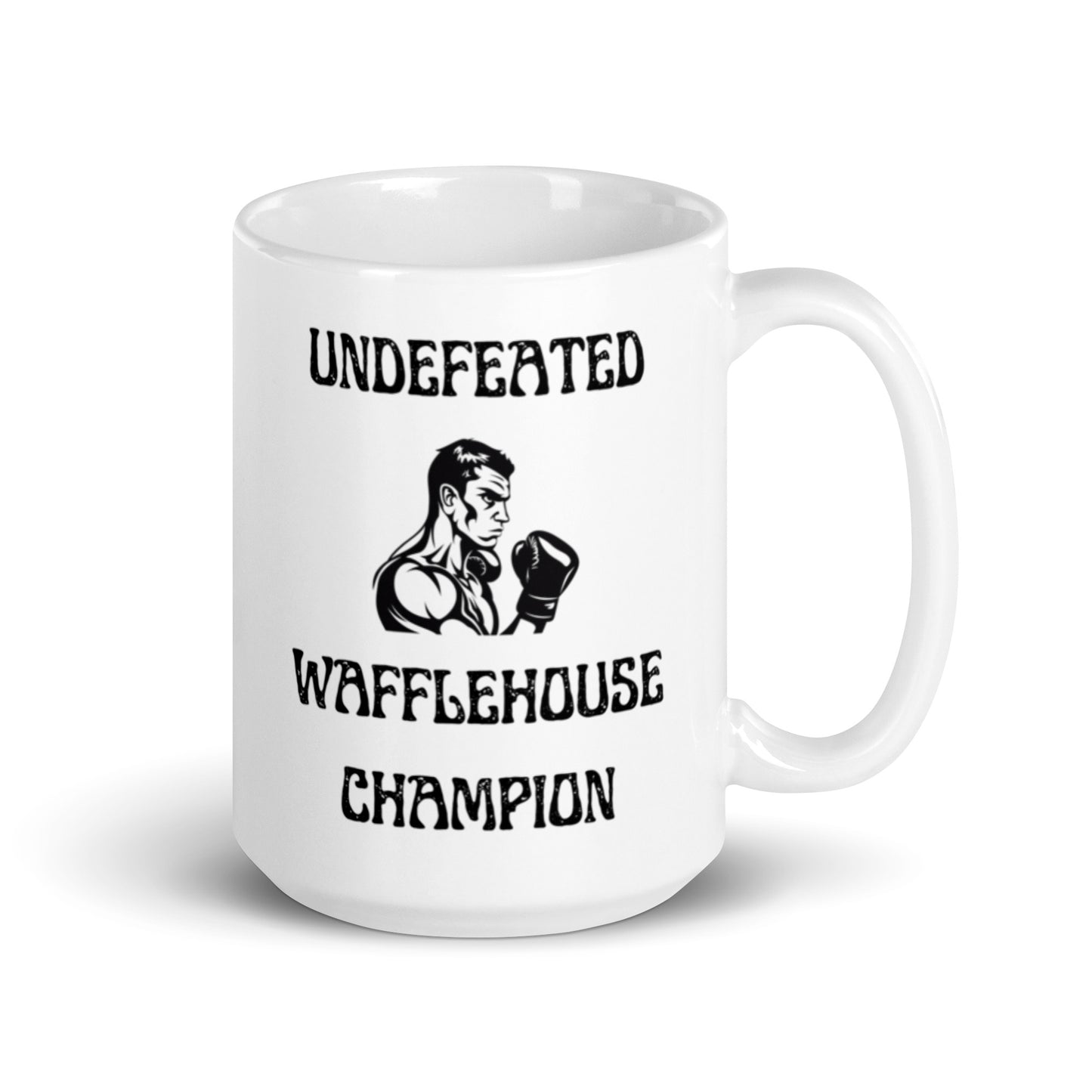 Undefeated Waffle House Champion Mug