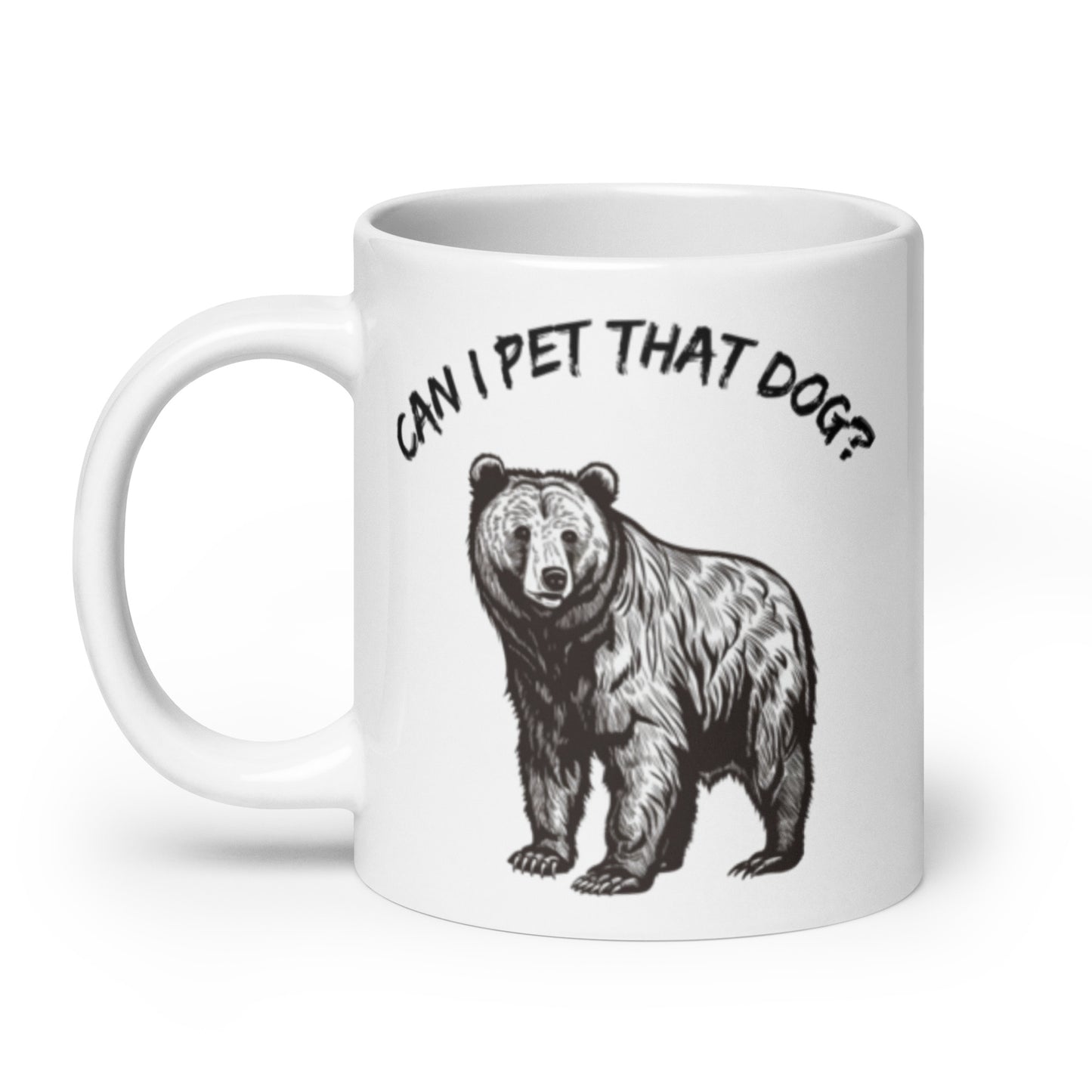 Can I Pet That Dog? Bear Mug