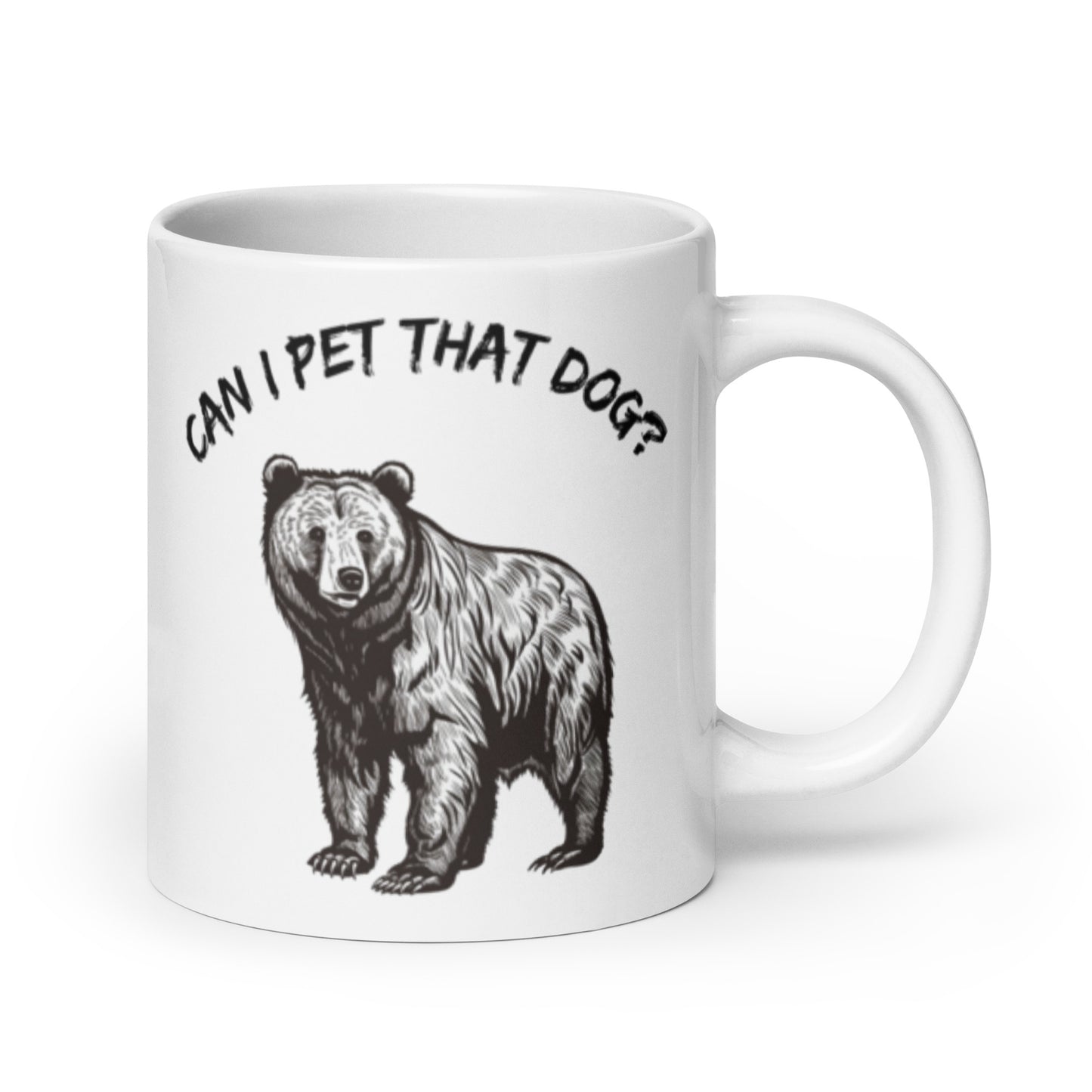 Can I Pet That Dog? Bear Mug