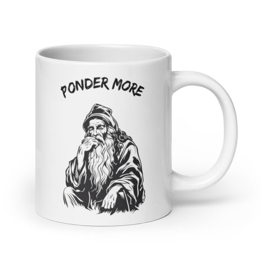 Ponder More, Wizard Mug